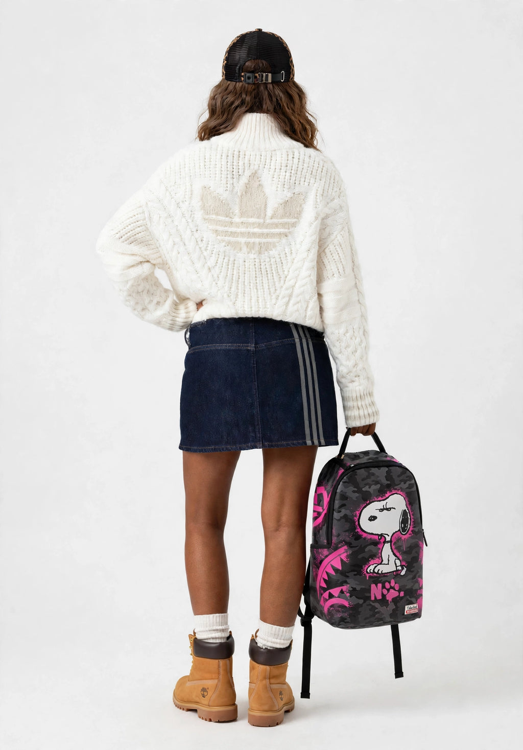 Cardigan Adidas Originals Bianco