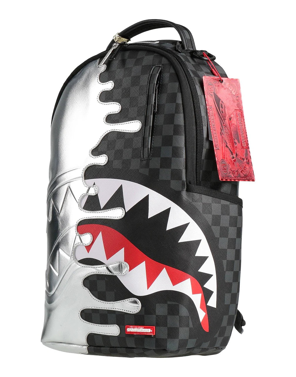 Zaino Sprayground Silver Side