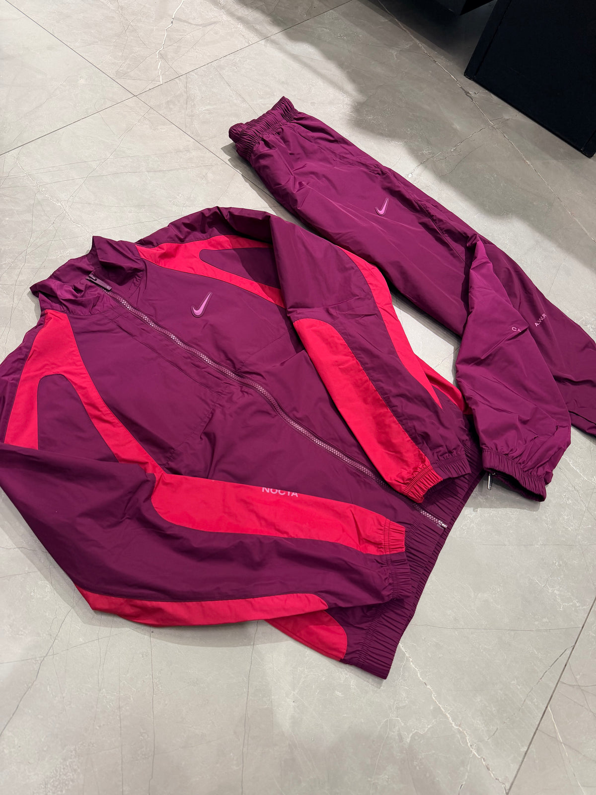 Tuta Nike Nocta Bordeaux Micro