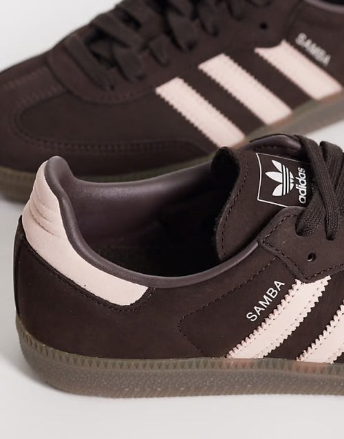 Adidas Samba Marroni e rosa