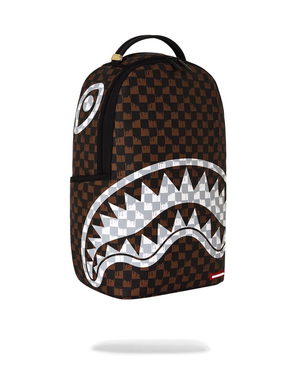 Zaino Sprayground Brown & Cream Drip Check