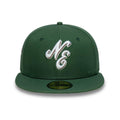 Cappello New Era 59FIFTY Fitted verde scuro