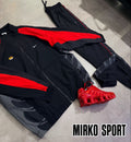 Tuta Nike Tn nera rossa