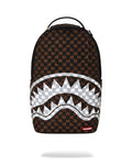 Zaino Sprayground Brown & Cream Drip Check