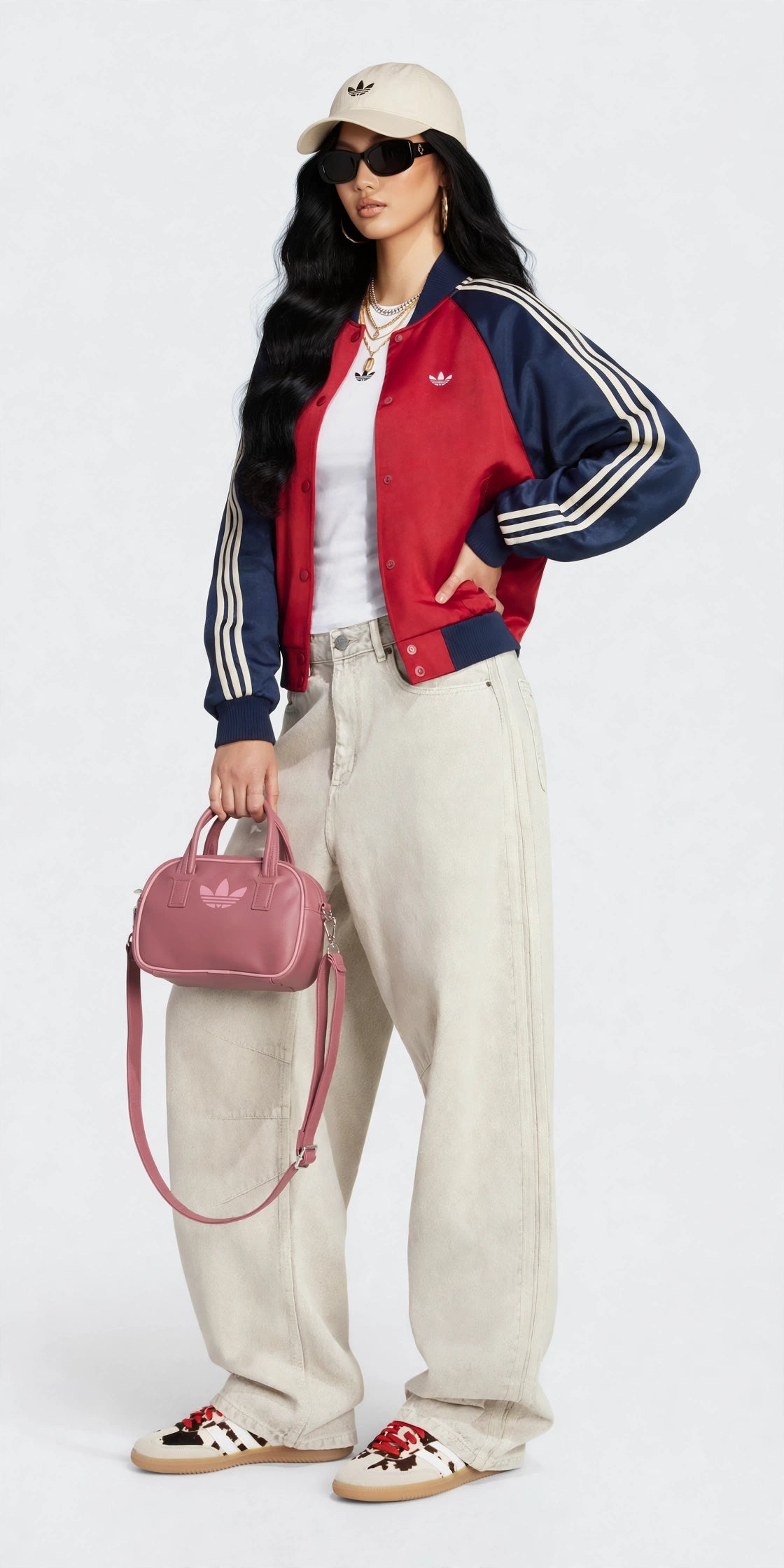 Jeans Adidas Grigio chiaro