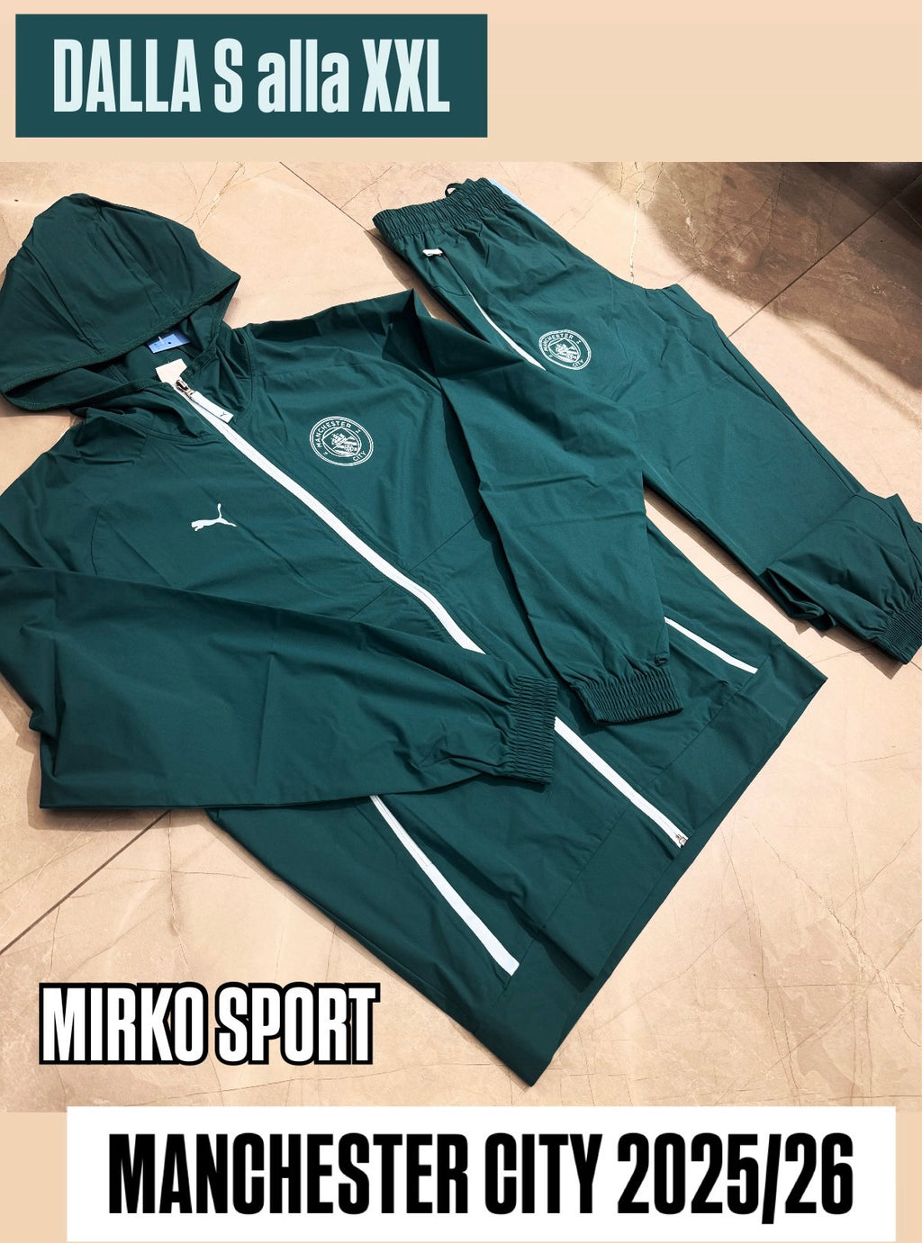 Tuta Puma Tech Manchester City