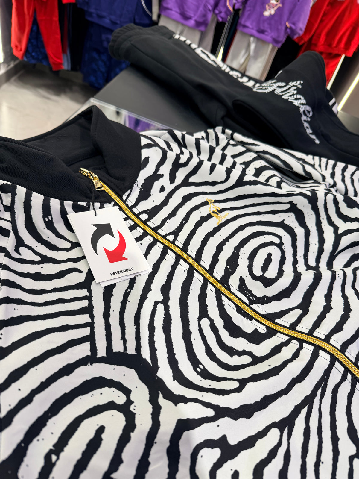 Tuta Australian Reversibile zebra