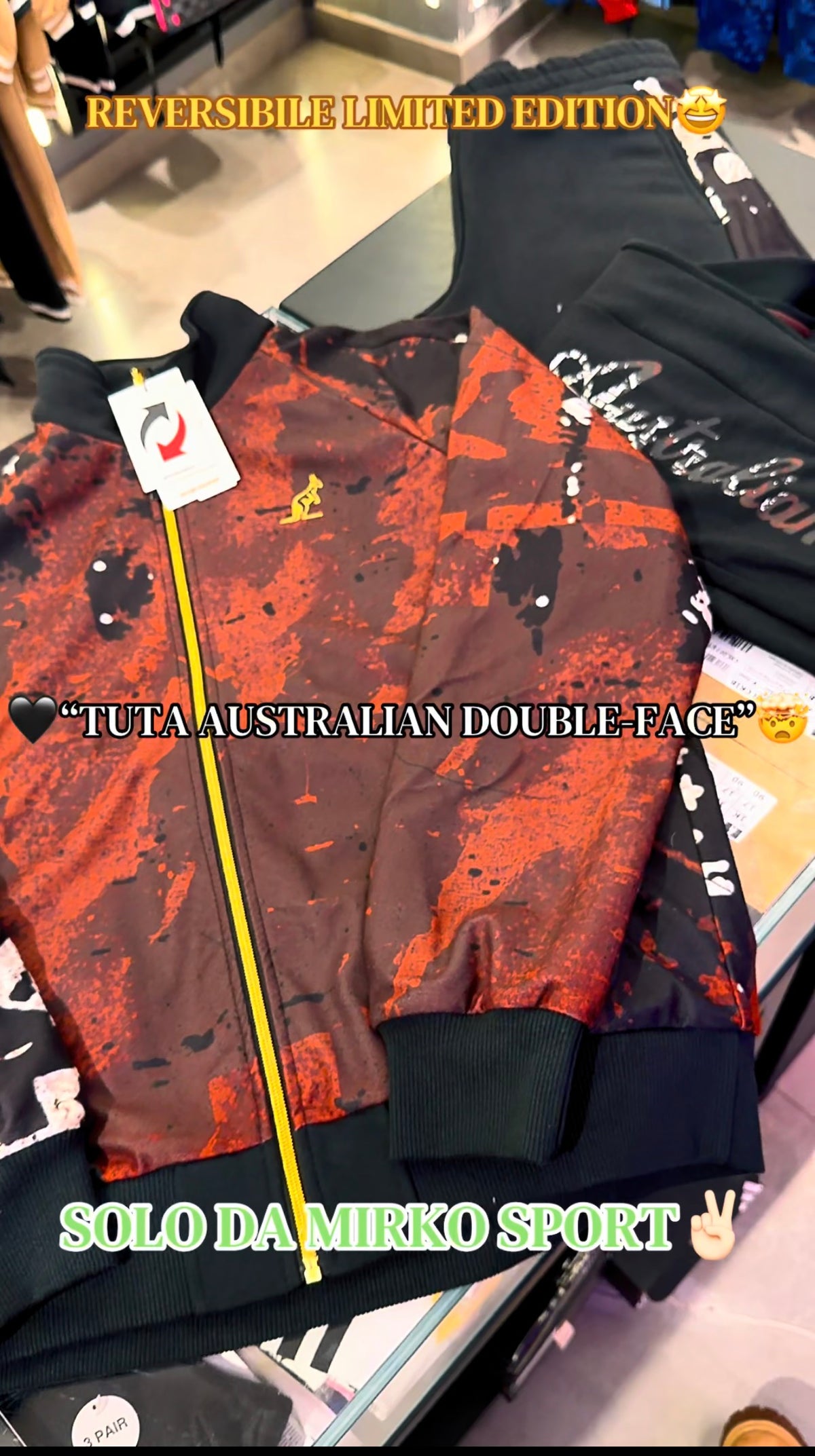 Tuta Australian Reversibile Brown