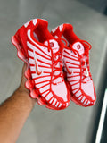 Nike Shox Red-White