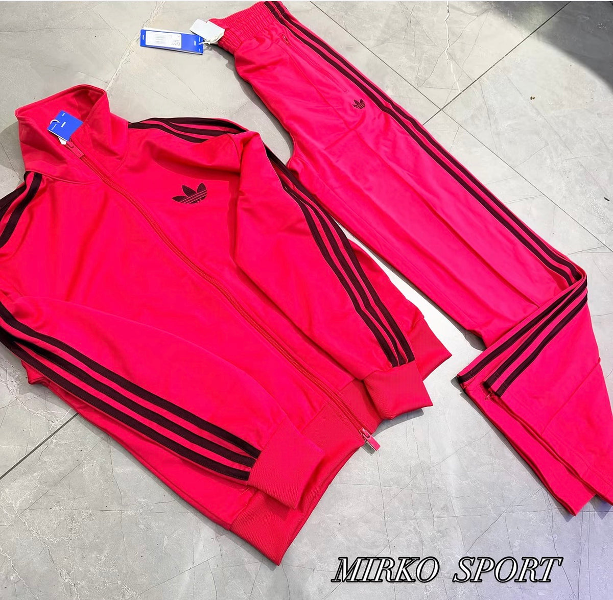 Tuta Adidas Originals Power pink