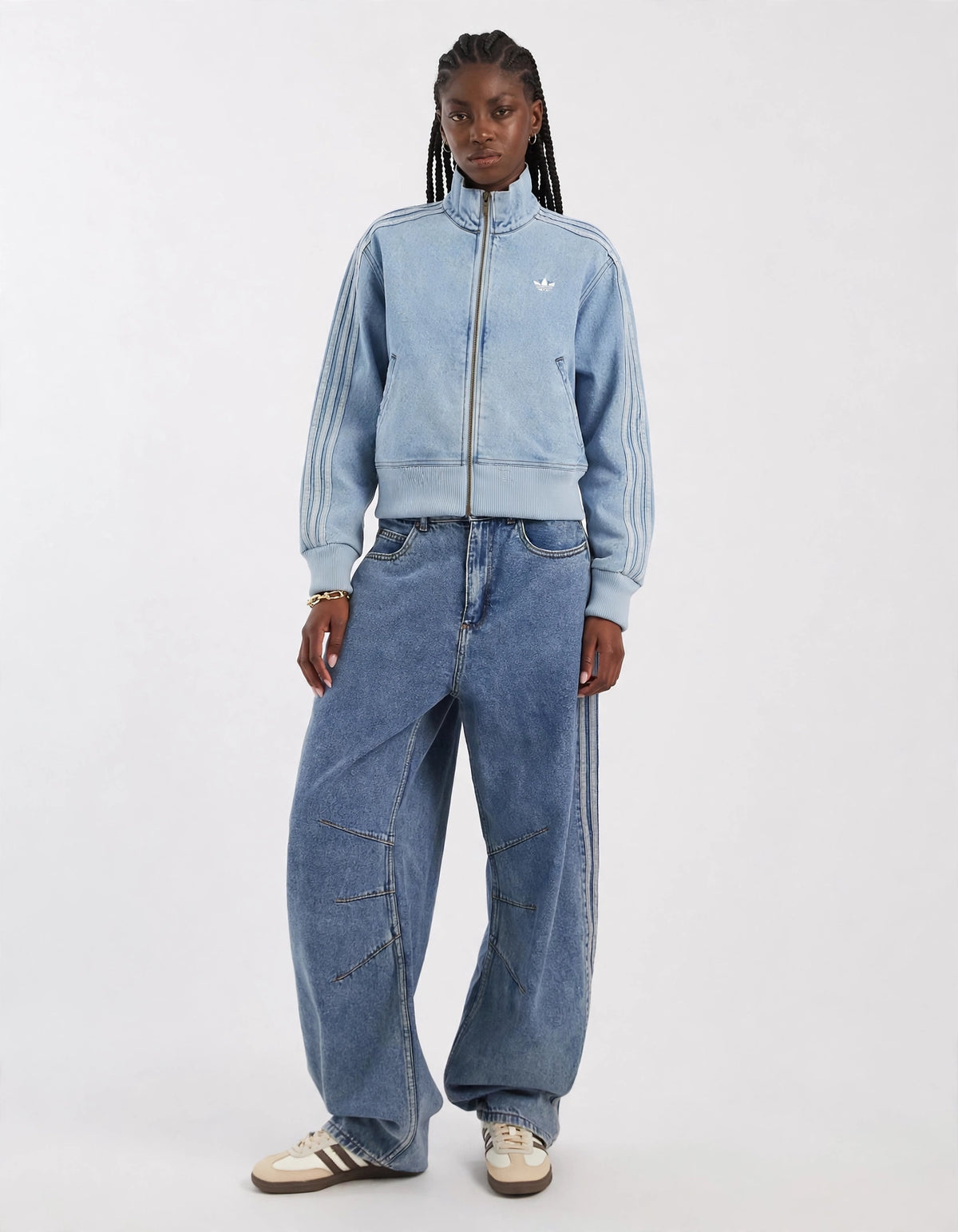 Completo Adidas denim chiaro