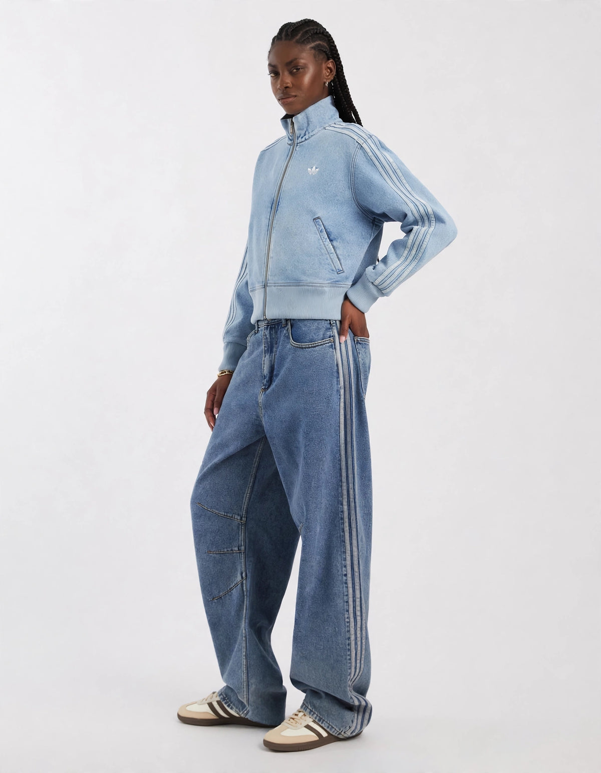 Completo Adidas denim chiaro