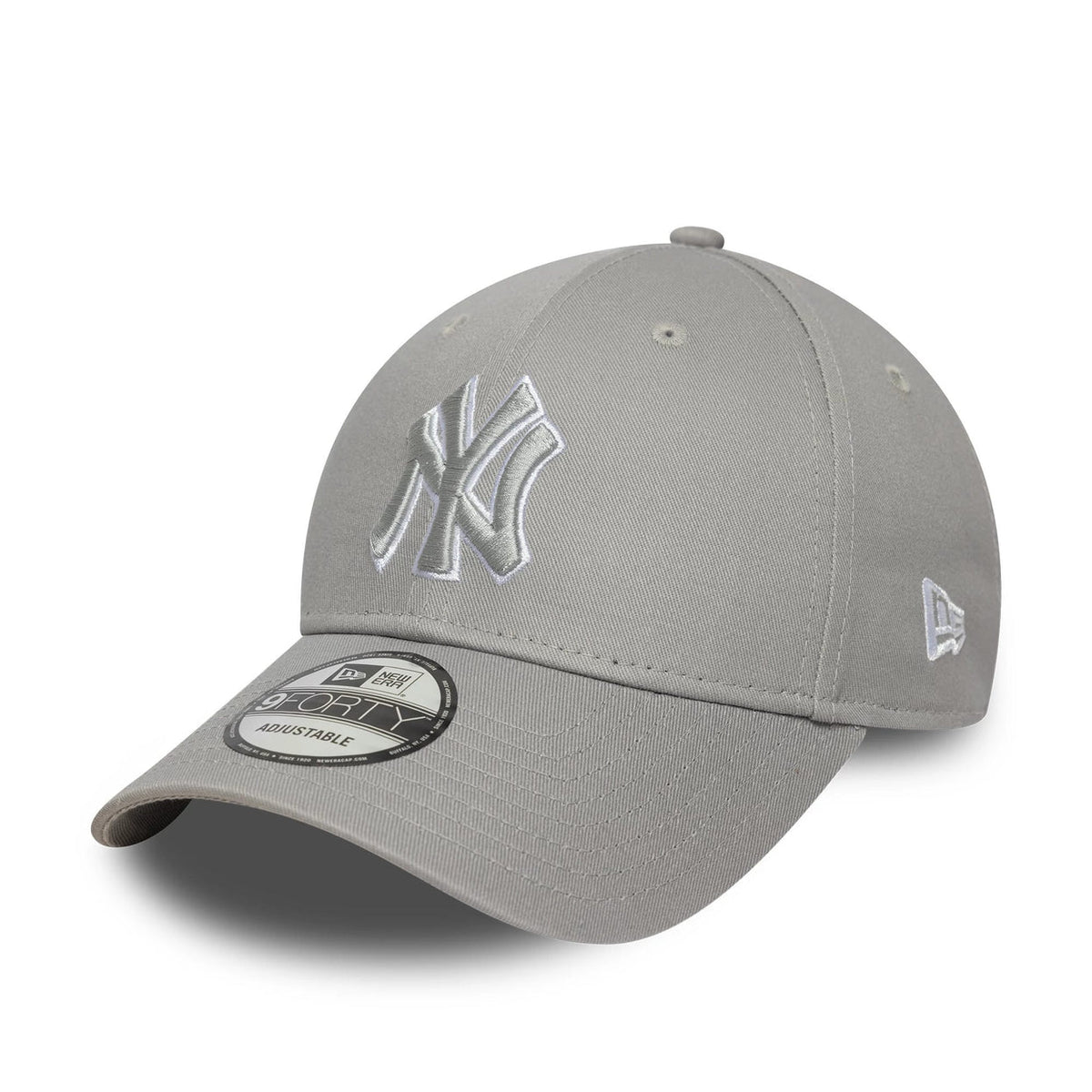 Cappello New Era 9FORTY Grigio logo grigio