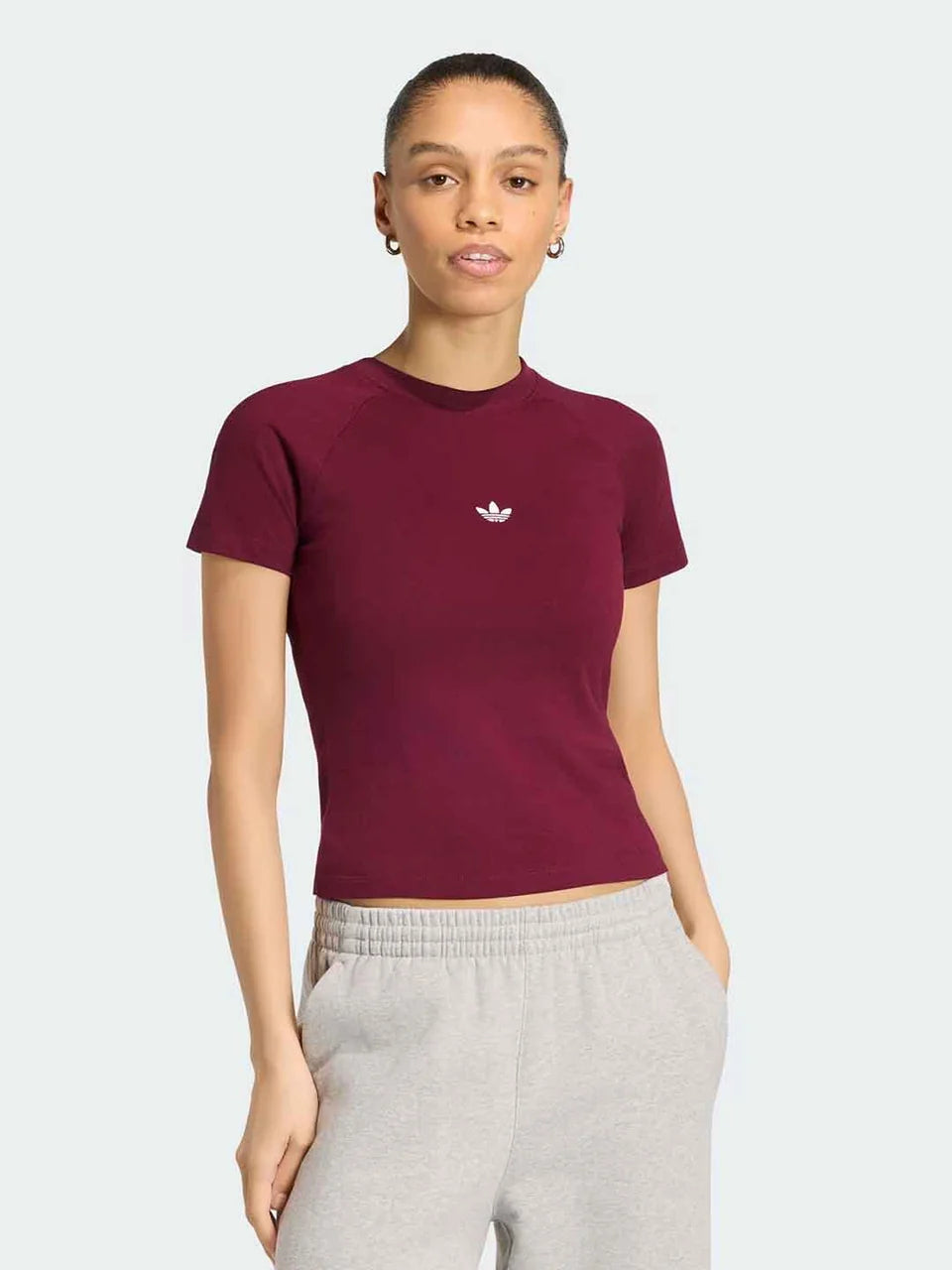 T shirt Adidas Bordeaux
