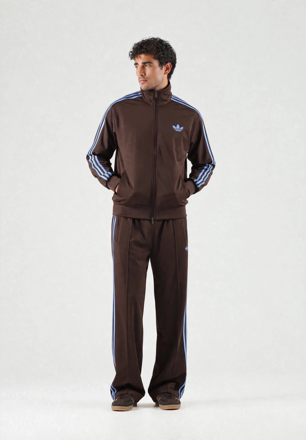 Tuta Adidas Originals Marrone